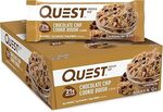 Quest Nutrition Chocolate Chip Cookie Dough Protein Bar 12 Pk $28.80 ($25.92 S&S) + Del ($0 with Prime/ $59 Spend) @ Amazon AU