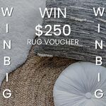 Win a $250 Rug Voucher from Cyrus Rugs