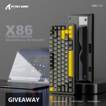 Win an ATTACK SHARK X86 Keyboard from ATTACK SHARK