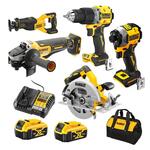 Dewalt DCZ550P2-XE 18V XR Brushless 5.0Ah Li-Ion Cordless 5pce Combo Kit $999 Delivered @ Sydney Tools & Toolmart