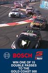 Win 2x 3-Day General Admission Tickets to the 2024 Supercars Championship Boost Mobile Gold Coast from Bosch