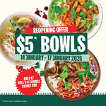 [NSW] $5 Bowls @ Roll'd O'Connell St, Sydney CBD