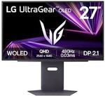 [Pre Order] LG 27GX790A-B 27" OLED 480Hz Monitor $1,151.28 @ LG Edu VIP Program