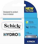 Schick Hydro 5 Refill 4 Cartridges $9.95 ($8.95 Subscribe & Save) + Delivery ($0 with Prime / $59 Spend) @ Amazon AU