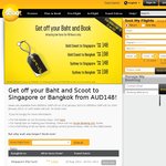 Scoot off to Singapore for $148 One Way from Sydney/Gold Coast