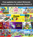 [Switch 2] Free Updates for Select Nintendo Switch Games @ Nintendo