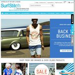 SurfStitch 20% off for Purchases above $80 - Today Only (Store-Wide with Some Exclusions). Free Delivery