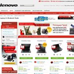Lenovo Sale Back Again, up to 40% off. Ends 3 March