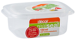 Decor Realseal Oblong Container 150mL - $1.00 (Store ONLY)
