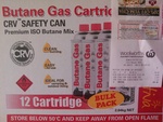 Festiva 12pk Butane Crv Cartridges $2 Save $10 @ Some Woolworths (Maybe Have a Look)