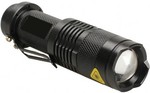 Mini CREE Q5 300LM Adjustable Focus Zoom LED Flashlight USD $3.70, Free Shipping (300pcs Limited)