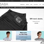 SABA Online Store Free Domestic Delivery for a Limited Period of Time