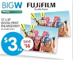 12" x 18" Digital Print Enlargement $3 (Save $14) @ BigW 12/12 (in-Store Only)