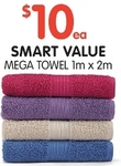 Big W MEGA Towels $10 Each 1m x 2m