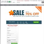 PhotoBox.com.au: SALE - up to 70% OFF across The Range + up to 3 Months to Create & Order