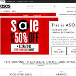 ASOS Extra 15% Discount on top of Up to 50% off Sale Items with Code