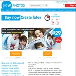 BIG W Buy Now Create Later! $29 for a 40 Page 12x12" Personalised Hard Cover Photo Book