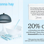 Donna Hay Store Online DonnaHay.com - 20% off