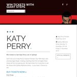 Win Tickets to See Katy Perry Live in Sydney from Giant Steps