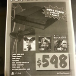 PS4 Console Bundle (+ Watch Dogs + Killzone Shadow Fall + Fifa 14) $598 JB Hi-Fi