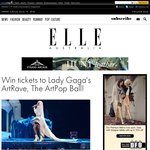 Win Double Passes to See Lady Gaga's Artrave from ELLE