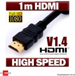 HDMI Cable V1.4 - 1 Metre for $1.95 + $2 Shipping Cap Australia Wide @ Shopping Square