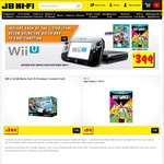 Wii U 32GB MK8 + Just Dance Console Pack $399 @ JB Hi-Fi