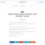 Free Uber Trips out of Sydney CBD