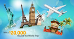 Win a $20,000 Round The World Trip (2 People, 9 Locations, 25 Nights) from Budget Direct
