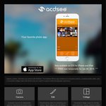 ACDSee Mobile - Apple iOS App - (Photo Capture and Editing) Free 29 Jan ; IAP Apply
