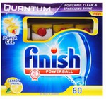 Finish Pack of 60 Quantum Powerball Tablets Lemon Scent $22.50 + Shipping @ Go Price