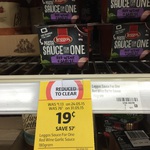 Leggos Pasta Sauce for One - $0.19 at Coles Innaloo WA