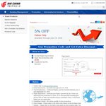 Air China 5% off on All Flights