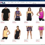 Fila Sale: Up to 80% off: Polo Shirts $10, Tanks $10-$20, Swimmer Shorts $10, Hot Pants $10 ($10 Shipping, Free For Orders >$50)