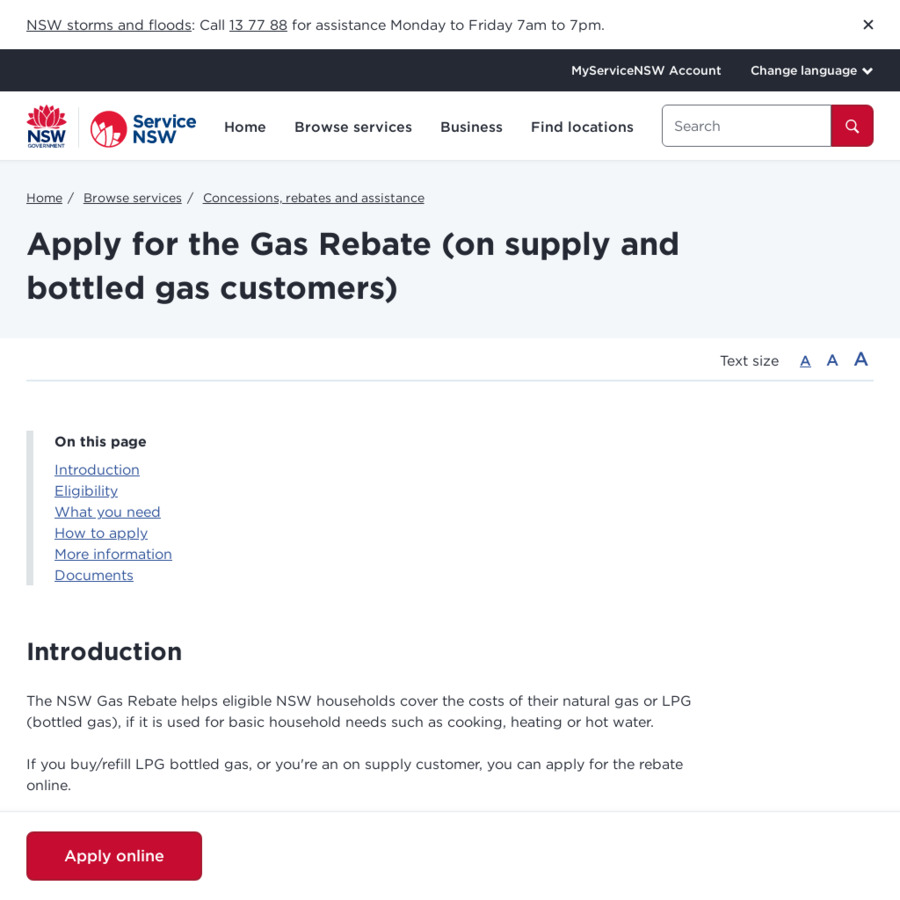 Nsw Government Household Energy Rebate