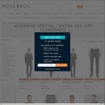 Extra 20% off Suit Clearance - Suits from $102 (Save $410) @ MossBros