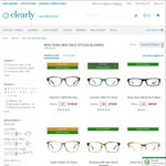 Up to 70% off + Free Shipping on Glasses/Sunglasses [from $19 Delivered] @ Clearly Contacts