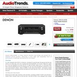 Denon AVR-X1200W 7.2 Home Theatre Receiver -  $750 & Free Shipping for OzBargainers @ Audiotrends.com.au