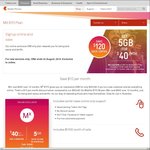 Telstra BYO Mx $40/Month - 5GB / Unlimited SMS (Non-Targeted)