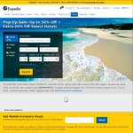 Expedia US 20% off Hotels