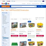 Lego Buy 1 Get The Second Half Priced @ Toys R Us [Online & In-Store]