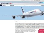 Air France A380 - LHR-CDG £80 Return