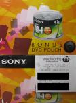 Sony DVD+/-R Spindle Pk/50 plus Bonus DVD Pouch $19.99