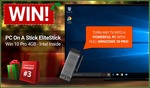 Win an EliteStick (PC on a Stick Win 10 Pro 4GB Intel Inside) Worth $349 from PC Case Gear