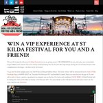 Win a VIP Double Pass to the St Kilda Festival from St Kilda Tourism