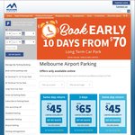 20% off Parking at Melbourne Airport When Booked Online (Tullamarine)