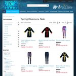 Blizzard Gear Store - Spring Clearance Sale - up to 75% off