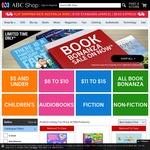 ABC Shop Online $2 Shipping on All Orders over $50 and Book Sale 4 Days Only