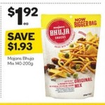 ½ Price Majan's Bhuja Mix Range 140g-200g $1.92, 15% off iTunes Gift Cards @ Woolworths