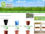 Metallic Coloured Planter Boxes length 49cm (includes self watering systems) for just $8 each